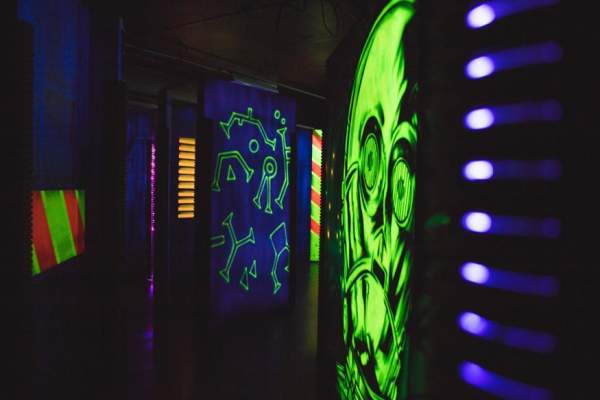 Laser tag på Arendal Bowling