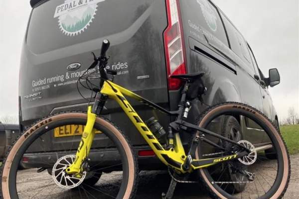 Pedal and Pace: Guided running and mountain bike rides.