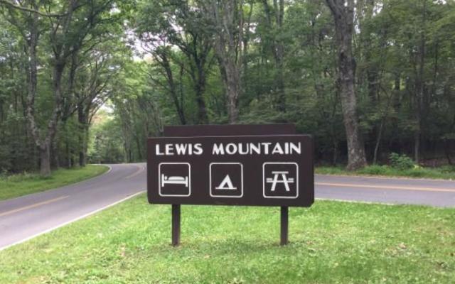 Lewis Mountain Campground In Shenandoah National Park