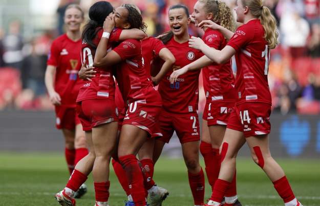 Bristol City Women vs Newcastle United Women at Ashton Gate Stadium