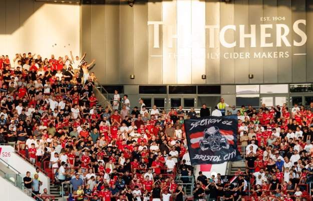 Bristol City FC vs Norwich City at Ashton Gate Stadium