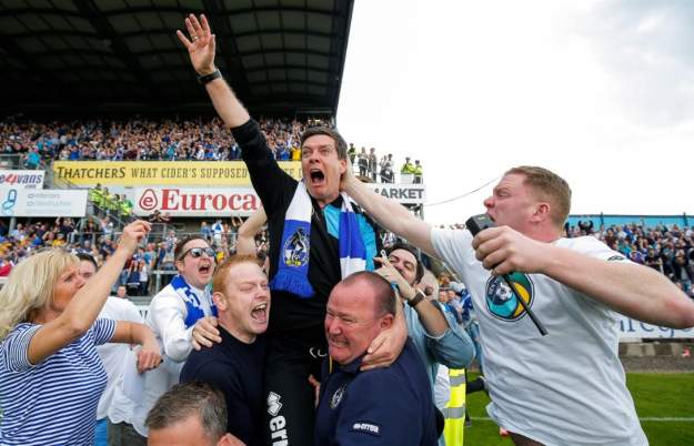 Bristol Rovers FC vs Fleetwood Town at Memorial Stadium