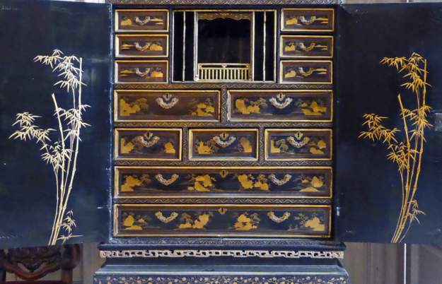 Cabinets unlocked at Dyrham Park