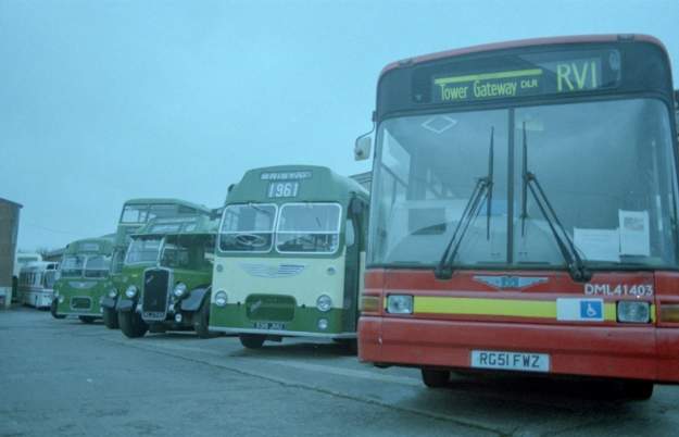 Bristol Bus Show at Brislington Park and Ride