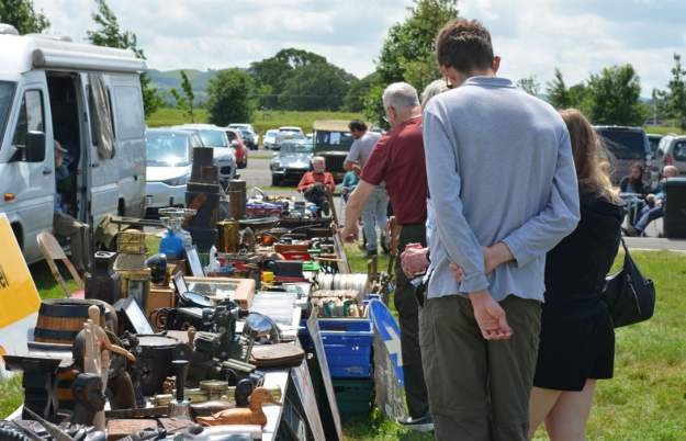 Autojumble at Haynes Motor Museum