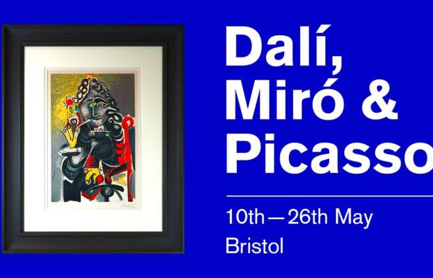 Dalí, Miró and Picasso at The Hidden Gallery