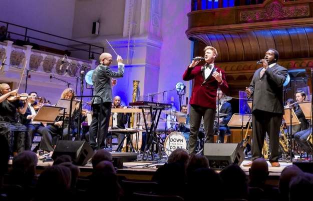 Celebrating Nat King Cole with the Down for the Count Swing Orchestra at St George's Bristol
