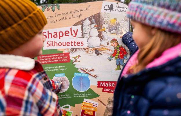 Stick Man Christmas trail at Westonbirt Arboretum