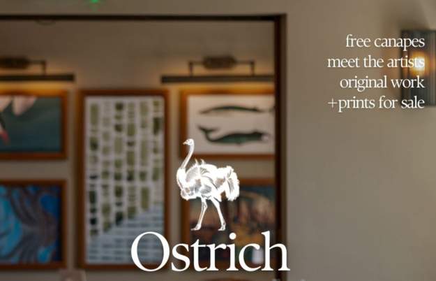 Art Exhibtion at The Ostrich