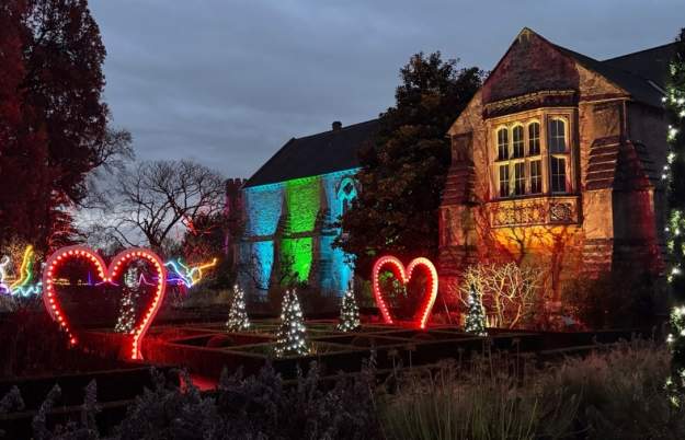 'Sparkle' Christmas Illuminations at The Bishop's Palace