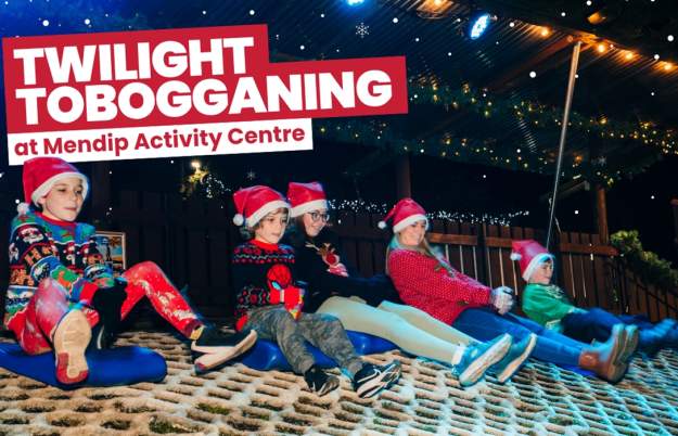 Twilight Tobogganing at Mendip Activity Centre