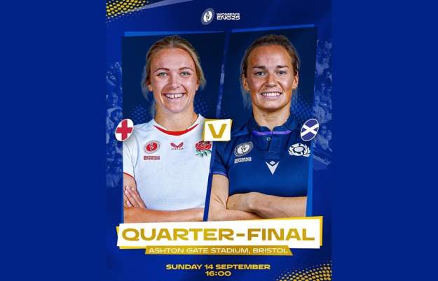 QF4 - England vs Scotland - Women's Rugby World Cup 2025 at Ashton Gate