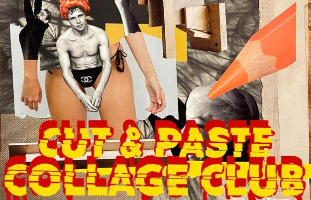 Cut & Paste Collage Club at PRSC