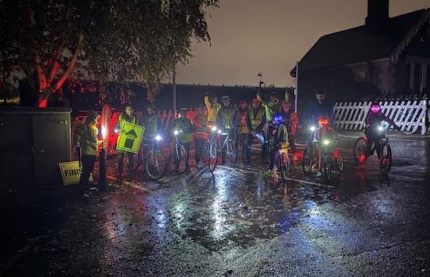Bitton Glow Ride at Bitton Station
