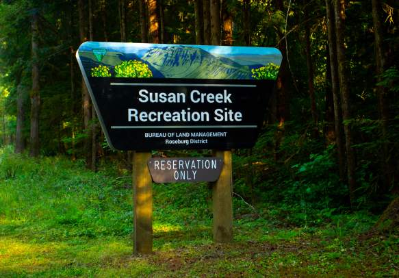 Susan Creek Trailhead