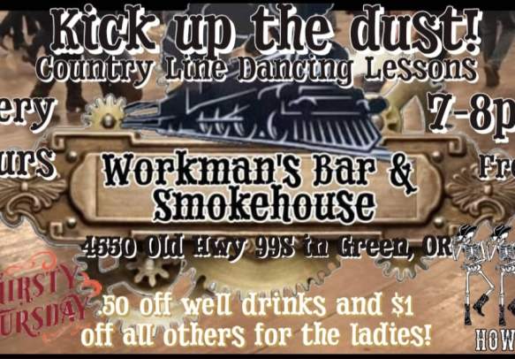 Kick Up the Dust - Line Dancing Lessons @ Workman's Bar & Smokehouse
