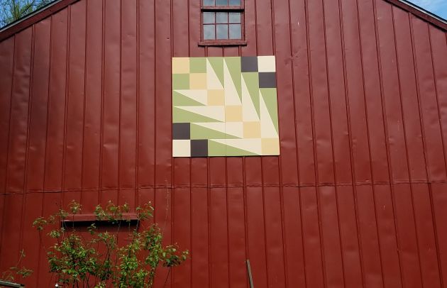 Eden Mill Quilt on Building