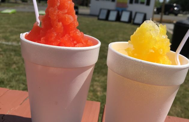 Snowballs - Mango and Peach