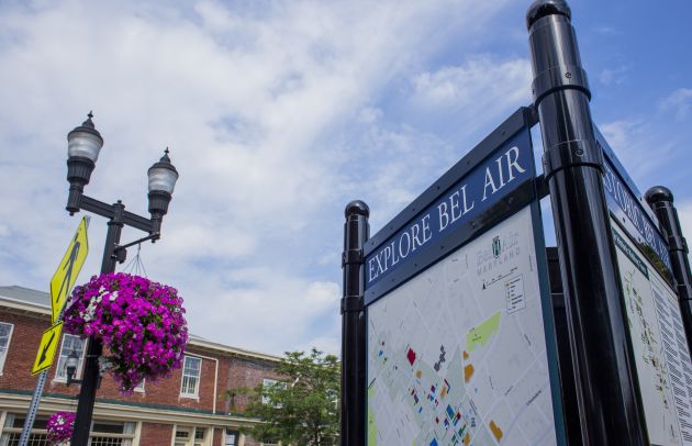 Town of Bel Air Sign