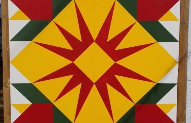 Martha's Farm Market Barn Quilt 1