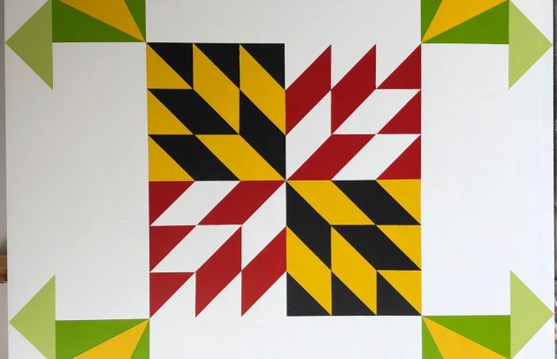 Quigley Farm Maryland Border Barn Quilt 2