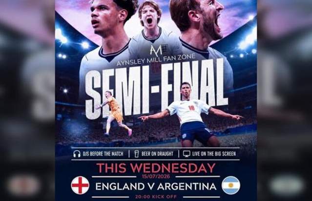 Aynsley Mill Fan Zone: England v Argentina