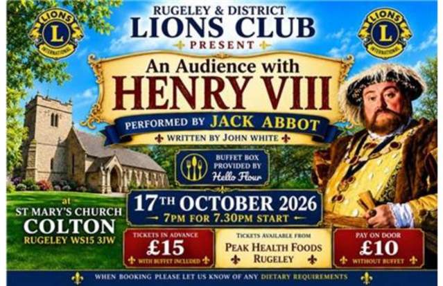 An Audience With King Henry VIII