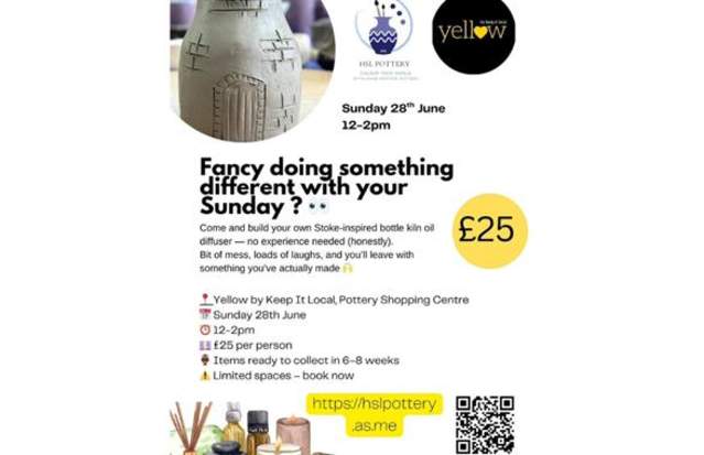 Bottle Kiln Diffuser Workshop