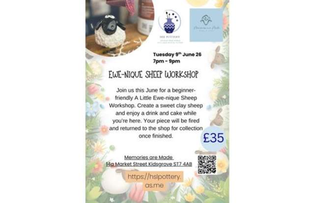 EWE-NIQUE SHEEP WORKSHOP With Memories are Made