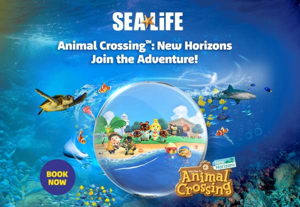 Animal Crossing: New Horizons at SEA LIFE Manchester