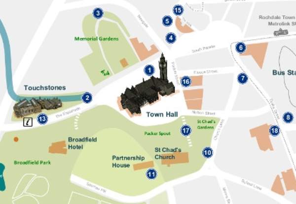 Rochdale Town Centre - Blue Plaque Trail