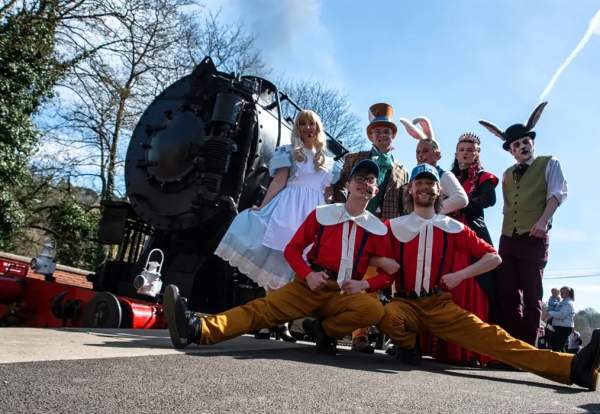 Easter Steam Train Afternoon Tea – Mad Hatters Tea Party