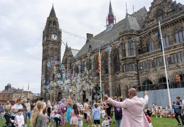 Family Fun day at Rochdale Town Hall