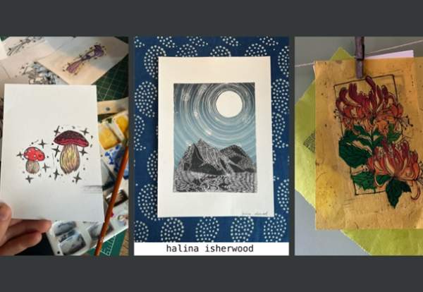 May Day lino printing workshops