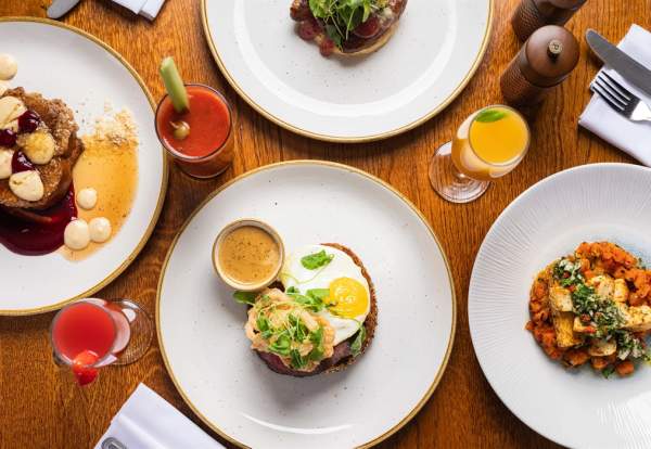 Weekend Brunch at The Restaurant at Manchester Marriott Victoria & Albert Hotel