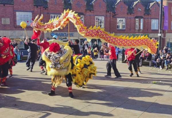 Chinese New Year Celebrations in Wigan Town Centre