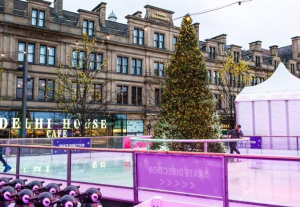 Skate and Dine at Corn Exchange Manchester