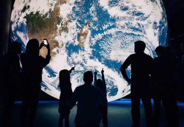 Luke Jerram’s Gaia at Trafford Palazzo