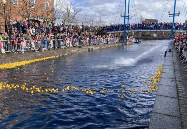 Salford Quays Easter Duck Race