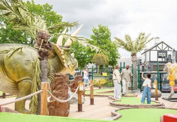 Family Fun This Easter: Jurassic Golf!