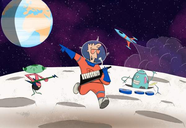 Groove Onto The Moon