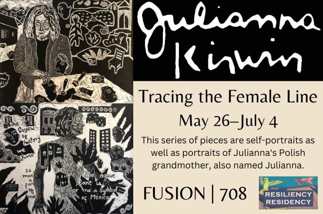 “Tracing the Female Line” Exhibit Opening by Julianna Kirwin