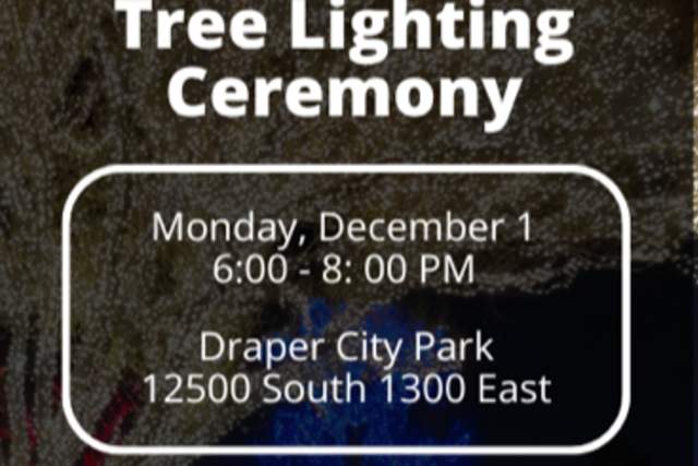 Draper Tree Lighting Ceremony 2025