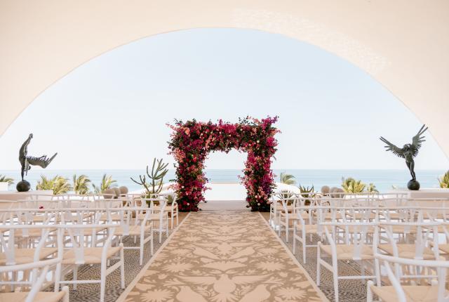 Wedding Ceremony - Romana & Mariano LA76, Del Cabo Events