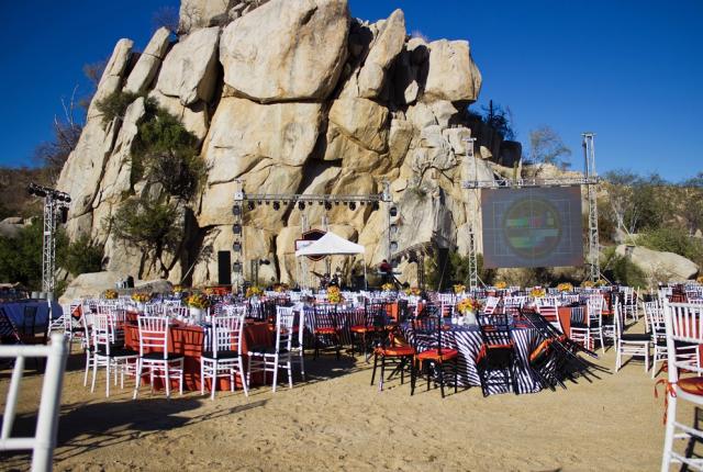 San Carlos event setup