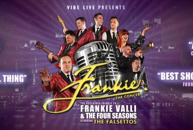 Frankie Valli performing live on stage during 2026 tour