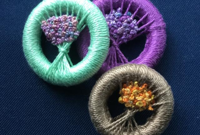 Dorset Posy Brooch Making Workshop Visit Dorset