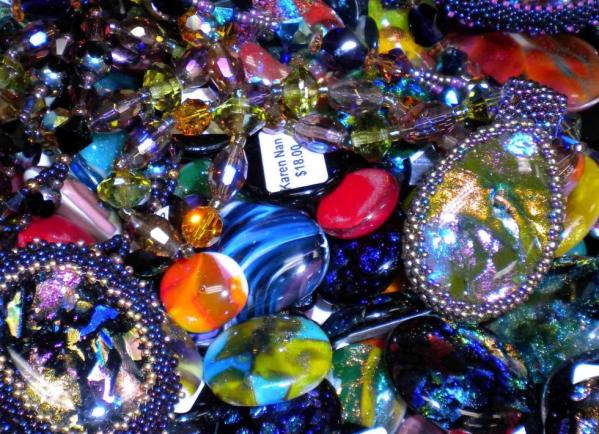 Glass Beads Bulk For Bracelet Making, White Beach Volleyball Beads