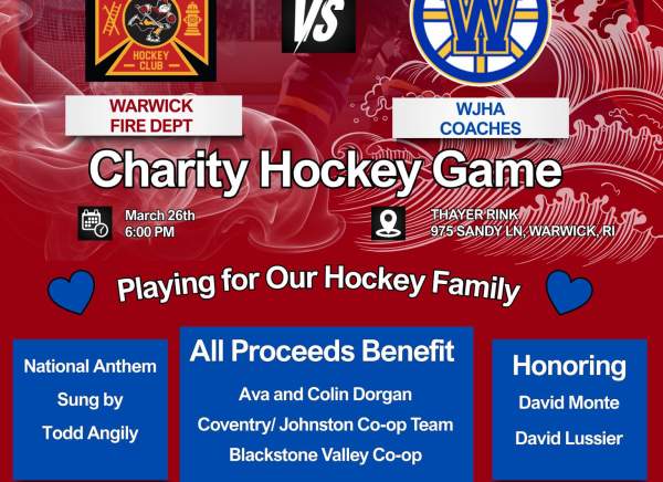 Charity Hockey Game - Warwick Firefighters and Warwick Junior Hockey Coaches