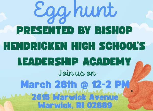 Bishop Hendricken High School Annual Easter Egg Hunt